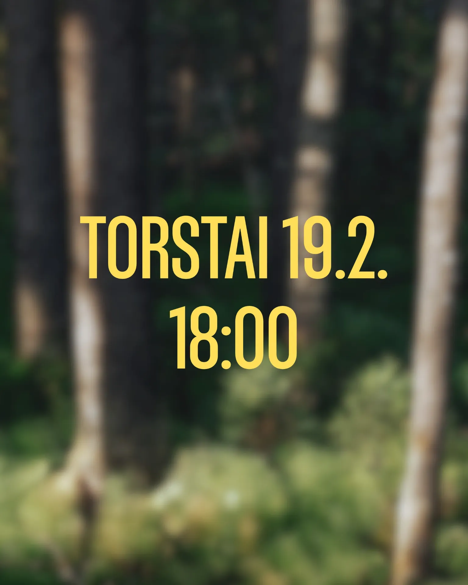 LOPPUUNMYYTY Niin Metsä Vastaa | TO 19.2. klo 18:00 | Kannusali